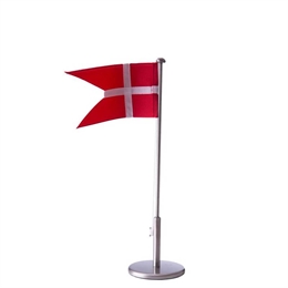 Dåbsflag, fortinnet, 30 cm. - Nordahl Andersen